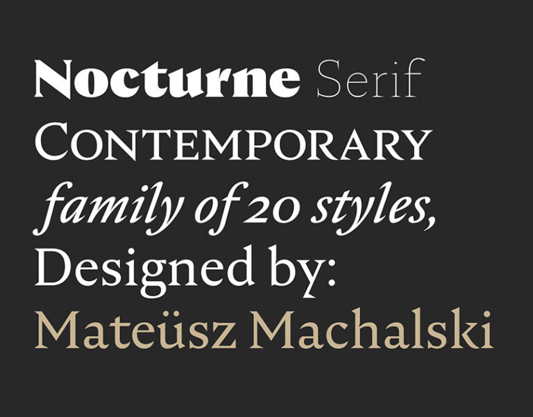 Nocturne Serif Family