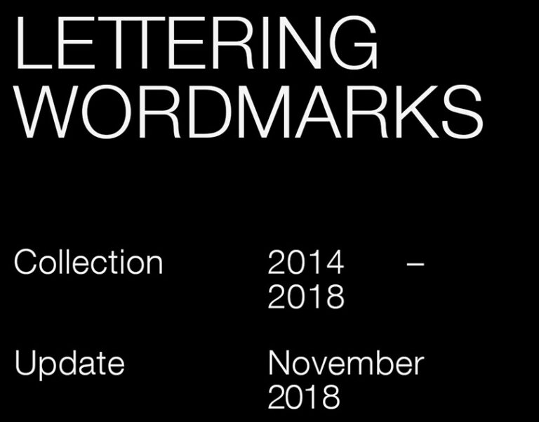 Lettering wordmarks