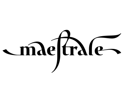 Maestrale — a unique calligraphic font family