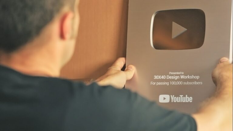 100K (Silver Play Button) + A Thank You