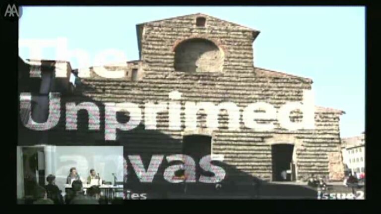 The Unprimed Canvas: Burgeoning fields in practice – Symposium [PART 1/2]