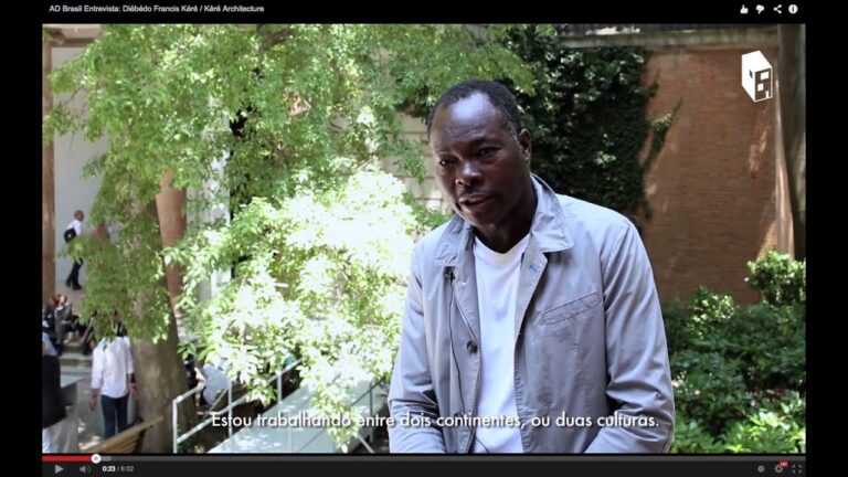 AD Brasil Entrevista: Diébédo Francis Kéré / Kéré Architecture