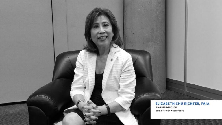 AD Interviews: Elizabeth Chu Richter, 2015 AIA President