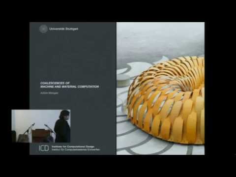 Achim Menges – Coalescences of Machine and Material Computation