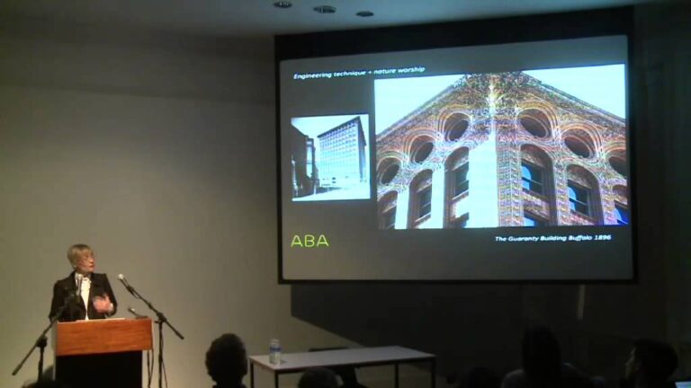 Alison Brooks – Lecture