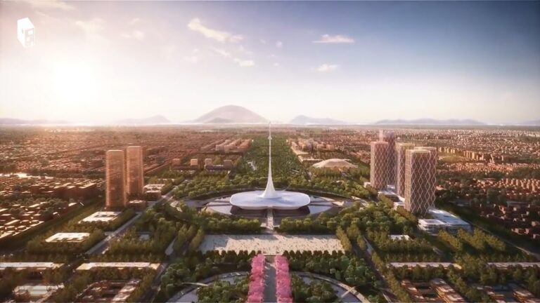 Amaravati, the new state capital of Andhra Pradesh in India