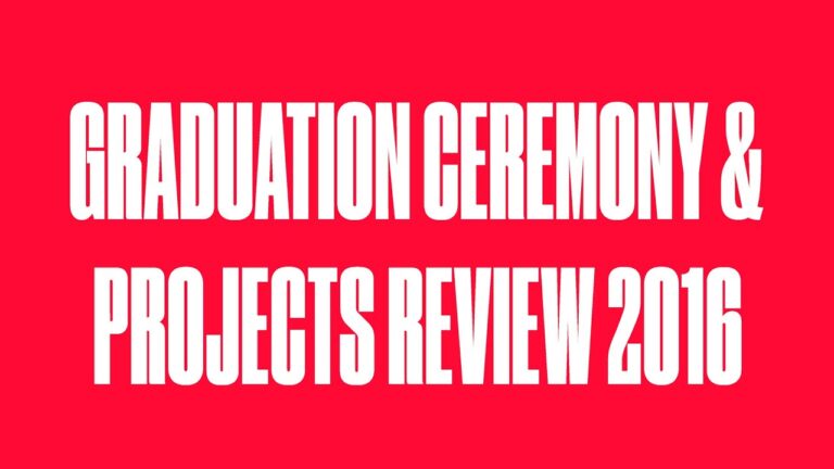 Architectural Association – Graduation Ceremony 2016 Promo