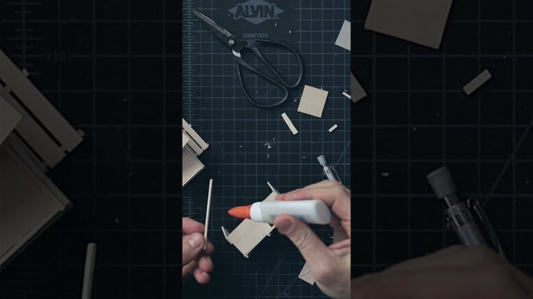 Architectural Model Making Tips (step-by-step build)