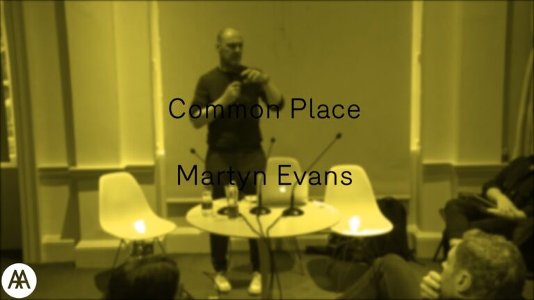 Common Place – Martyn Evans