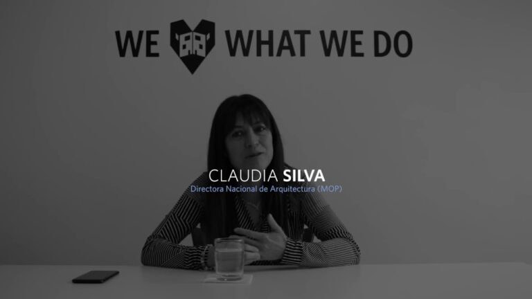 Conversaciones FAU: Claudia Silva / Directora Nacional de Arquitectura MOP