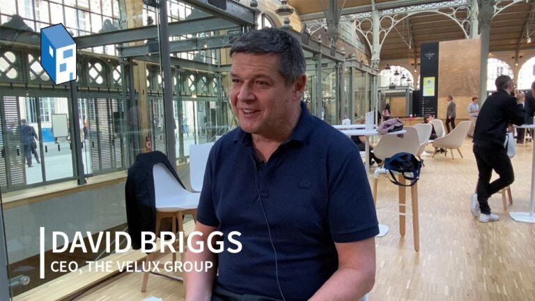 David Briggs, CEO @The VELUX Group: “We Can’t Innovate Alone as Manufacturers”