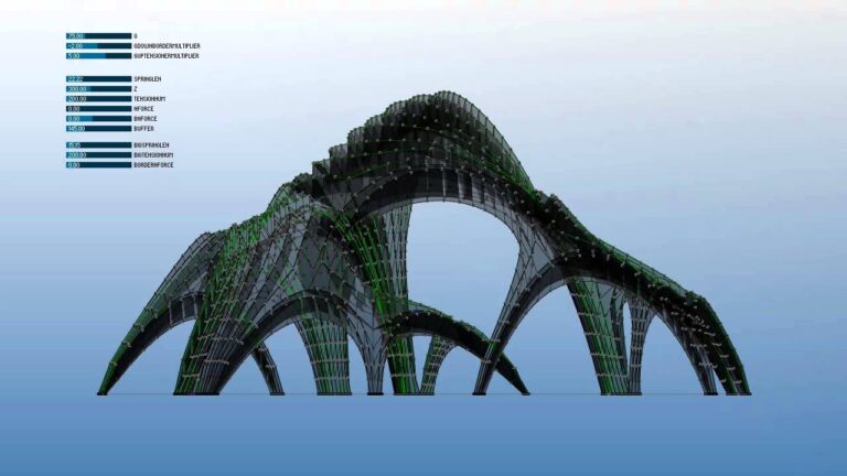 Design/Inflation Process of “Pleated Inflation” by Marc Fornes / THEVERYMANY