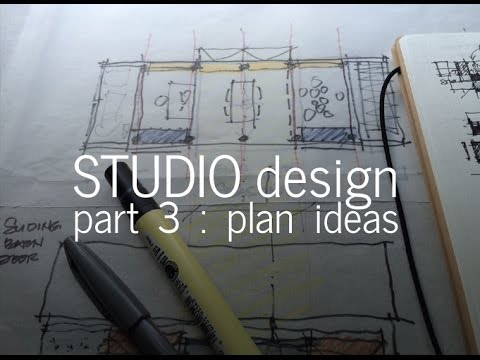 Designing a Small Studio – Part 3, Diagramming the Floor Plan