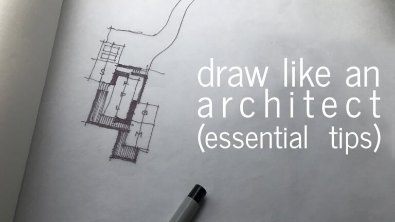 Draw like an Architect – Essential Tips