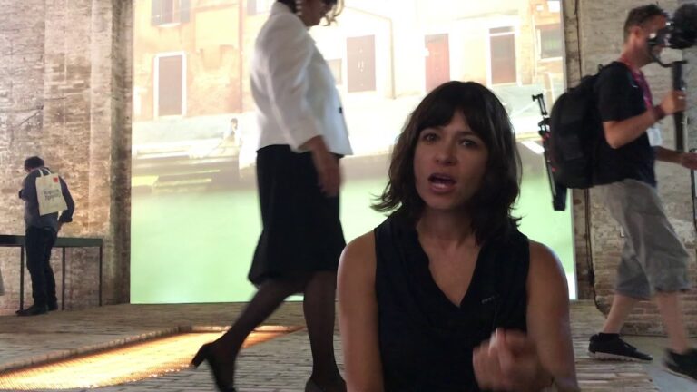 Entrevista Rozana Montiel sobre su pieza ‘Standard Ground’ de la Bienal de Venecia