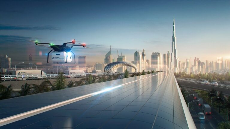 Foster + Partners Reveals Vision for Hyperloop Cargo Network in Dubai