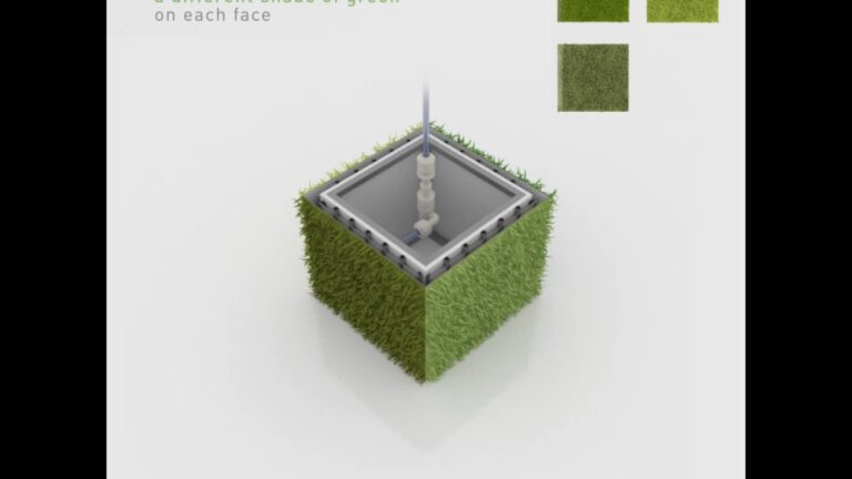 Kinetic Green Canvas / Associative Data Research x Green Studios