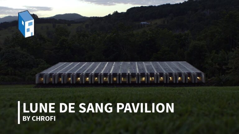 Meet CHROFI’s Lune de Sang Pavilion, a Pocket of Subtropical Rainforest in Australia