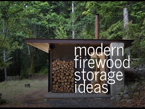 Modern Firewood Storage Ideas