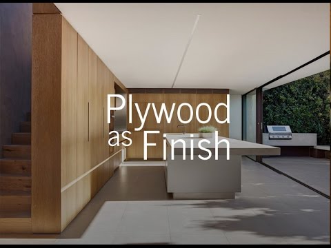 Plywood as Finish