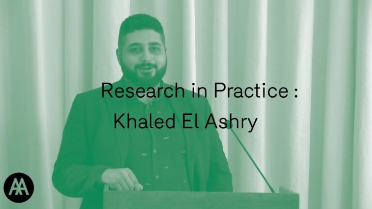 Research in Practice : Khaled El Ashry