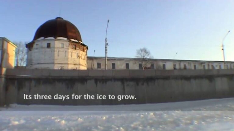 River Crossing, Archangelsk by Theo Wyatt Petrides, 2006
