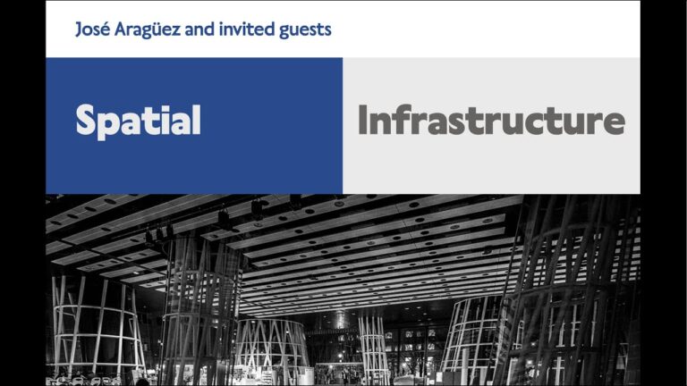Spatial Infrastructure: José Aragüez and invited guests