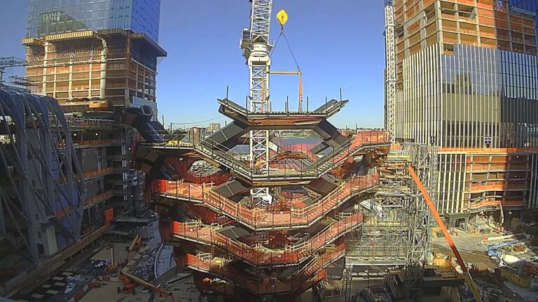 Timelapse of the Construction of Heatherwick Studio’s ‘Vessel’ in NYC