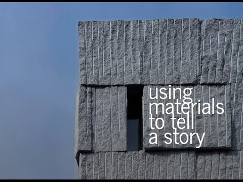 Using Materials to tell a Story (An Architectural Essay)