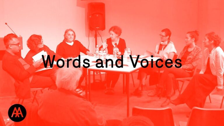Words and Voices – Organised by the History & Critical Thinking MA