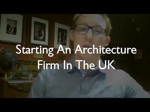 Starting an Architecture firm in the UK