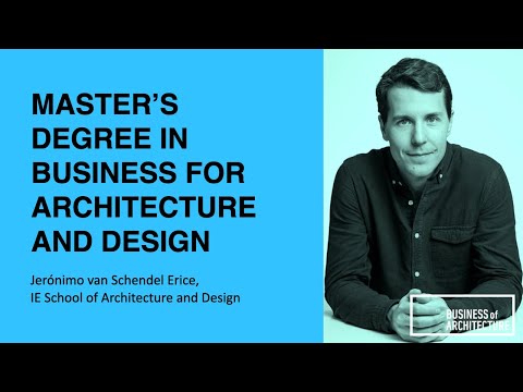 329: Master’s Degree in Business for Architecture and Design with Jerónimo van Schendel