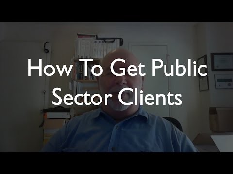 How to Get Work with Public Sector Clients as an Architect