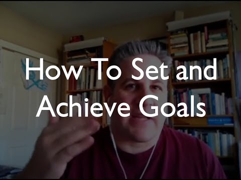 Setting and Achieving Goals as an Architect