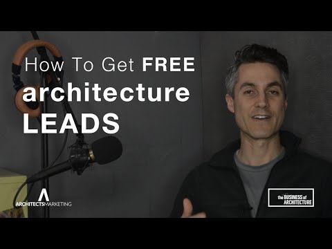 How to get FREE architecture client leads