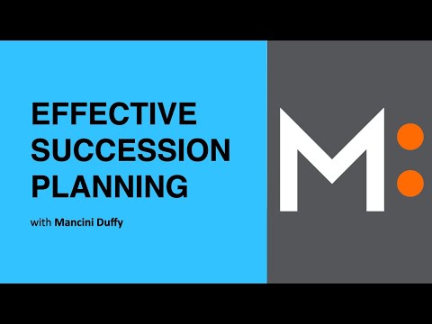 408: Effective Succession Planning with Mancini Duffy