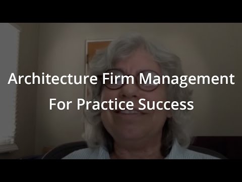 Architecture Firm Management For Practice Success