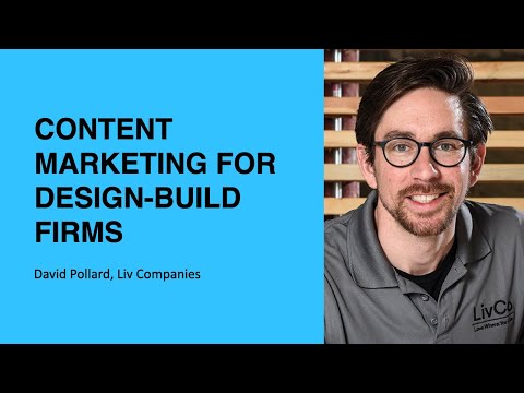 343: Content Marketing for Design-Build Firms with David Pollard