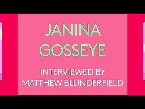 100 Day Studio: Janina Gosseye in conversation with Matthew Blunderfield