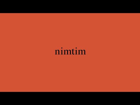 New Architects 4: nimtim