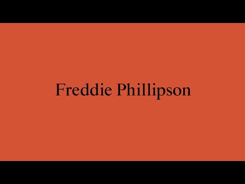 New Architects 4: Freddie Phillipson