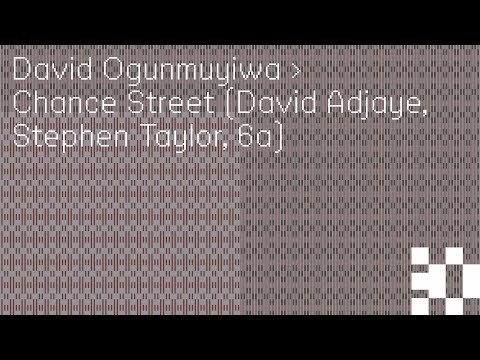 Chance Street: David Adjaye, Stephen Taylor & 6a discuss architectural legacy with David Ogunmuyiwa