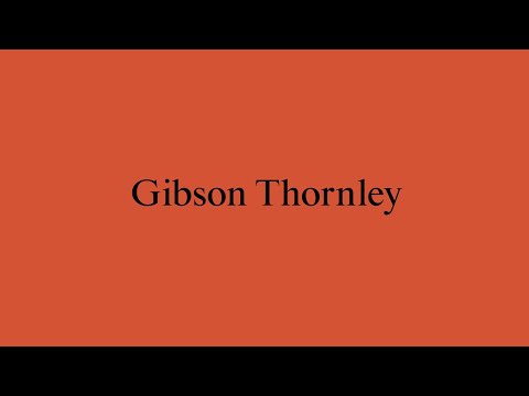 New Architects 4: Gibson Thornley
