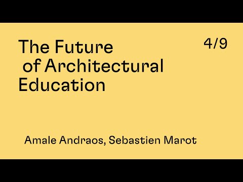 What is Next? 4/9: Amale Andraos & Sebastien Marot
