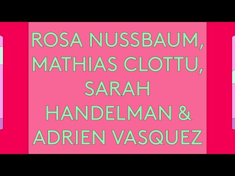 100 Day Studio: Mathias Clottu, Sarah Handelman, Rosa Nussbaum & Adrien Vasquez – Book Club