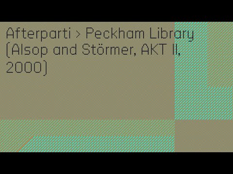 Peckham Library: Afterparti explore generosity & power with Christophe Egret, Hanif Kara & Tszwai So
