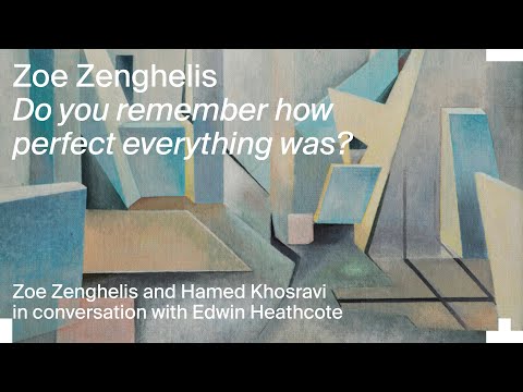 Zoe Zenghelis and Hamed Khosravi in conversation with Edwin Heathcote