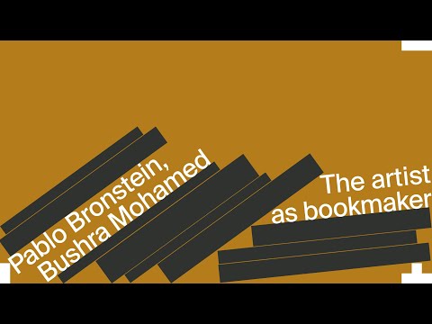 The Artist as Bookmaker: Pablo Bronstein in conversation with Bushra Mohamed