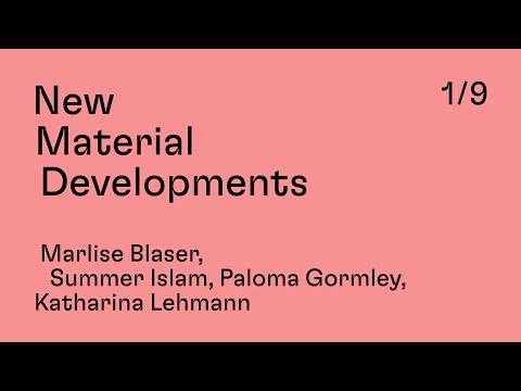 What is Next? 1/9: Marlise Blaser, Katharina Lehmann, Summer Islam & Paloma Gormley