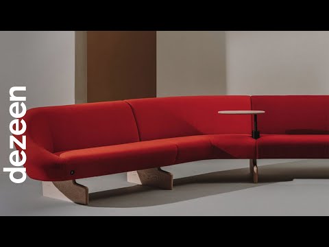 Alfredo Haberli creates “architectural” Giro Soft sofa for Andreu World | Design | Dezeen